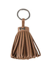 Sleutelhanger Dahlia Leder Nathan baume Bruin original n 100100N